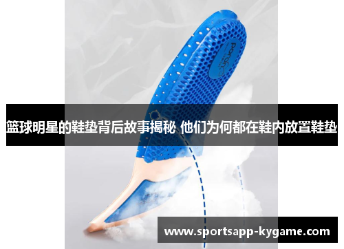 篮球明星的鞋垫背后故事揭秘 他们为何都在鞋内放置鞋垫